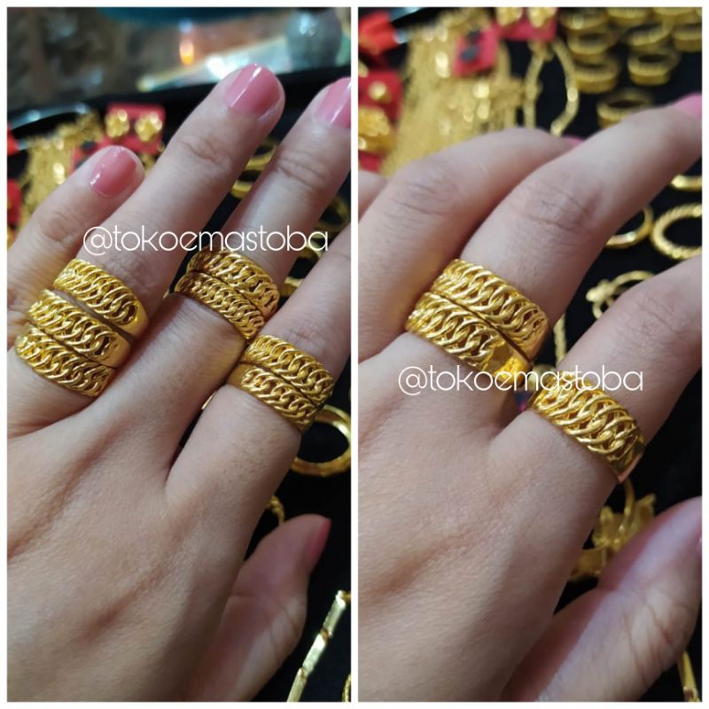 Detail Model Cincin Emas London Nomer 10