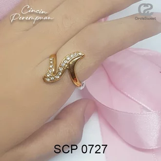 Detail Model Cincin Emas Wanita Nomer 28