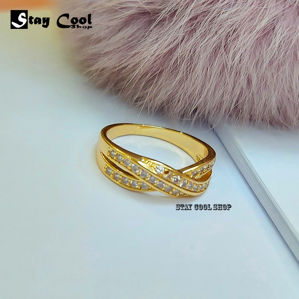 Detail Model Cincin Emas Wanita Nomer 30