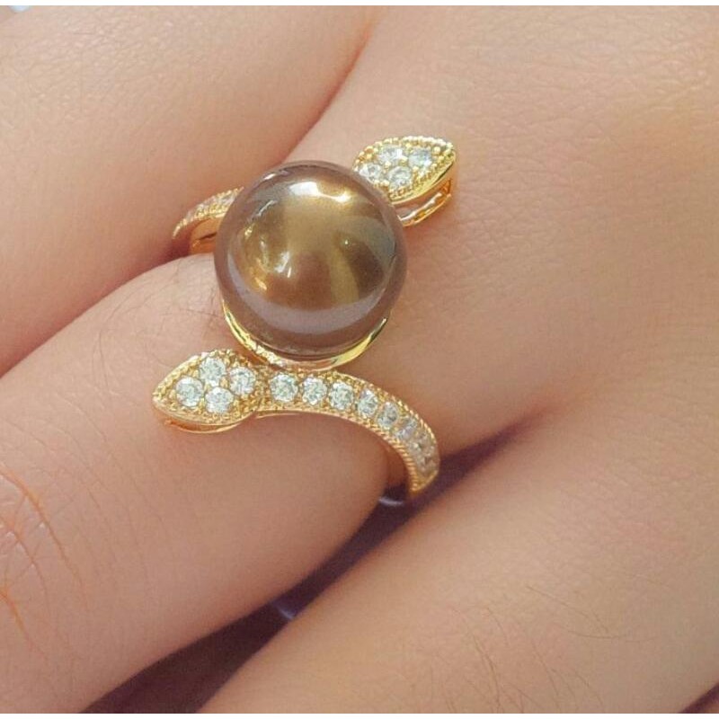 Detail Model Cincin Mutiara Elegan Nomer 8