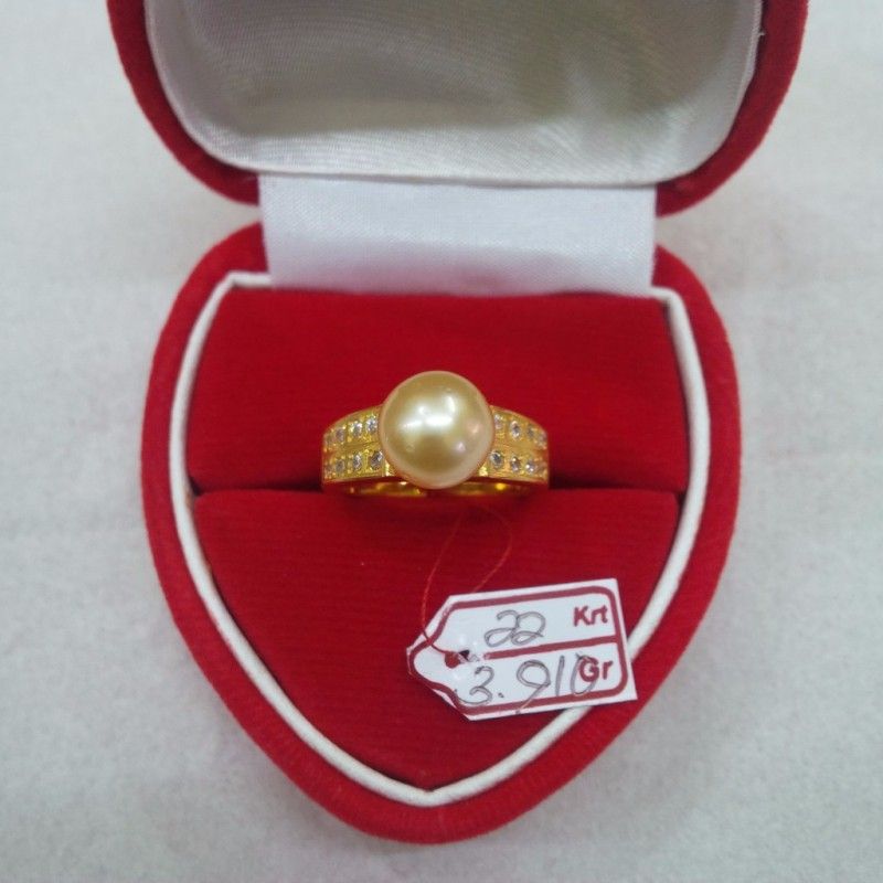 Detail Model Cincin Mutiara Elegan Nomer 10