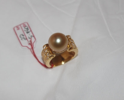 Detail Model Cincin Mutiara Emas Nomer 27