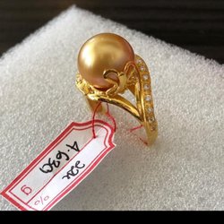 Detail Model Cincin Mutiara Emas Nomer 29