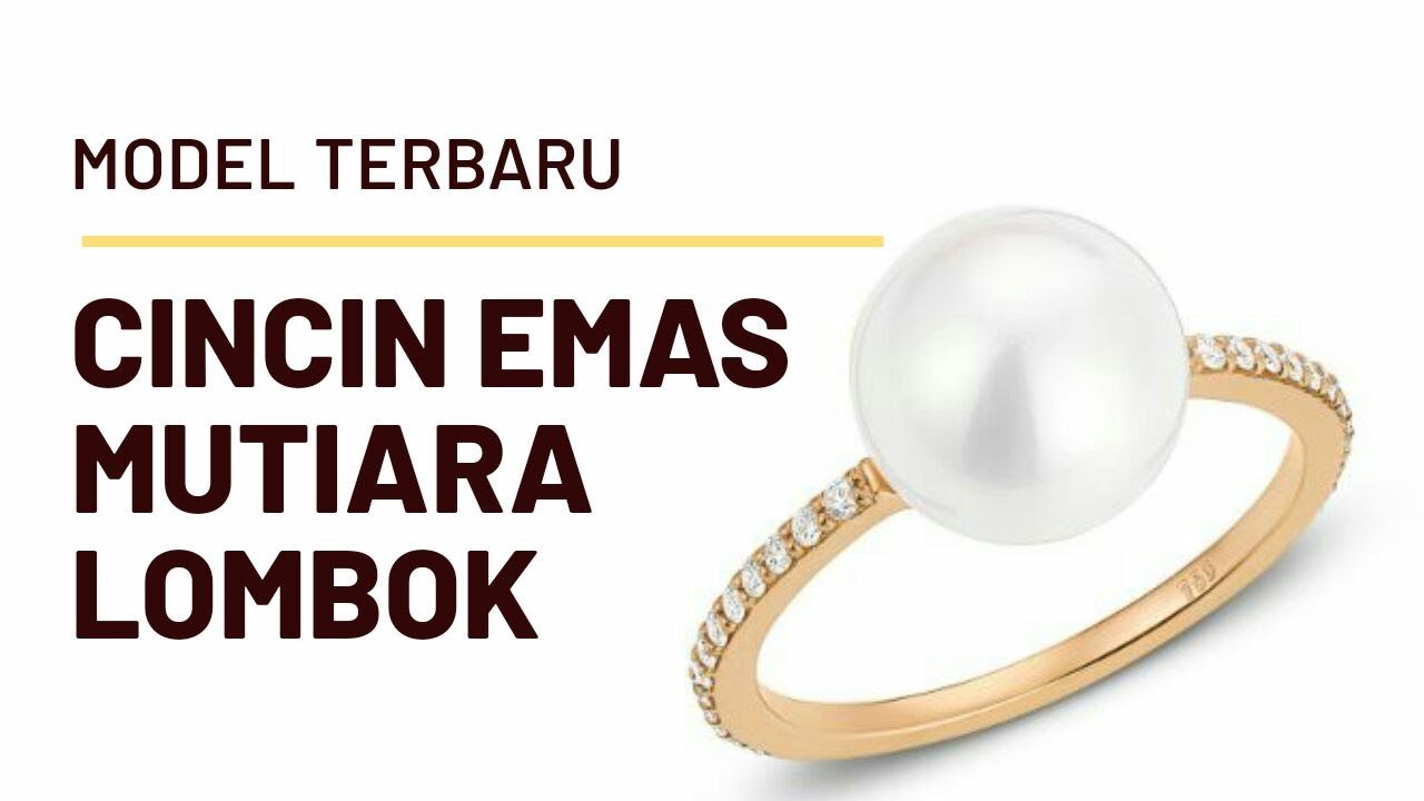 Detail Model Cincin Mutiara Emas Nomer 38