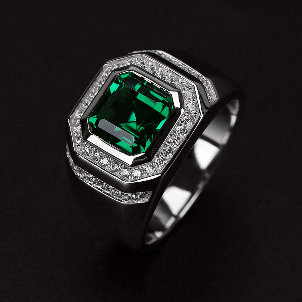 Detail Model Cincin Perak Laki Laki Nomer 6