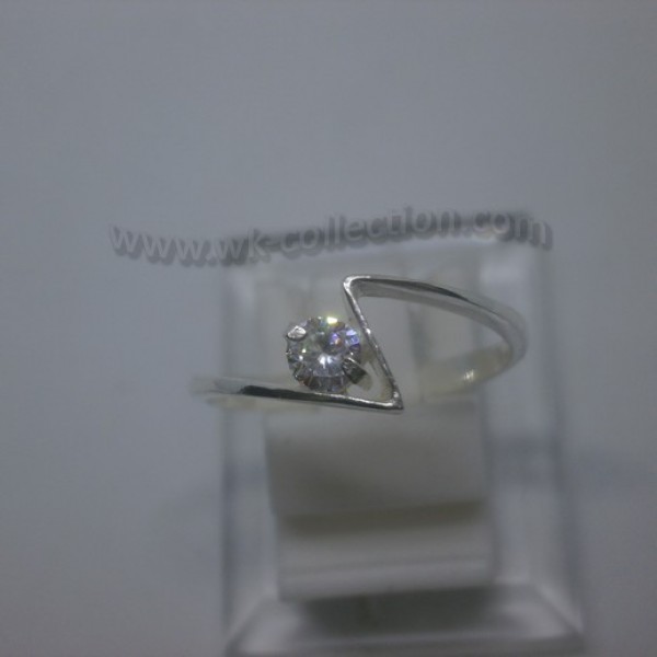 Detail Model Cincin Perak Simple Nomer 32