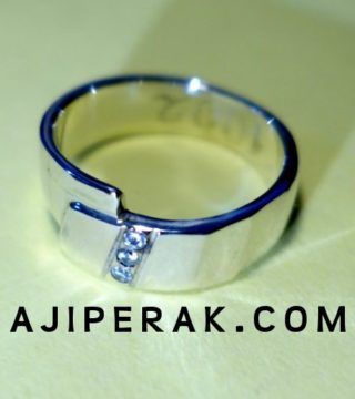 Detail Model Cincin Perak Simple Nomer 34