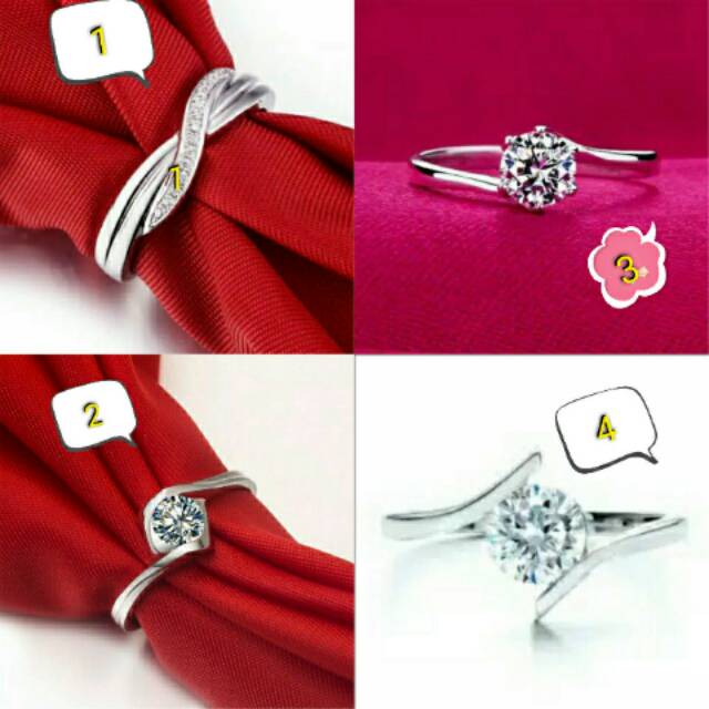 Detail Model Cincin Perak Wanita Nomer 2