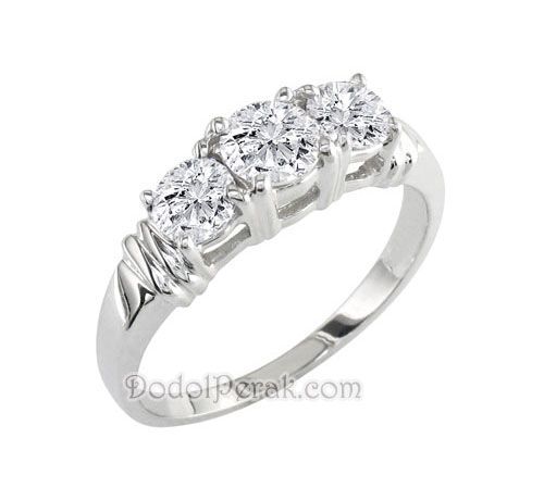 Detail Model Cincin Perak Wanita Nomer 9