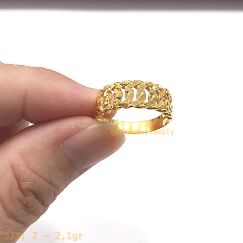 Detail Model Cincin Rantai Nomer 21