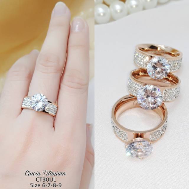 Detail Model Cincin Rose Gold Terbaru Nomer 26