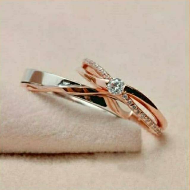 Detail Model Cincin Tunangan Couple Nomer 4