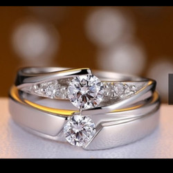 Detail Model Cincin Tunangan Emas Putih Terbaru Nomer 28