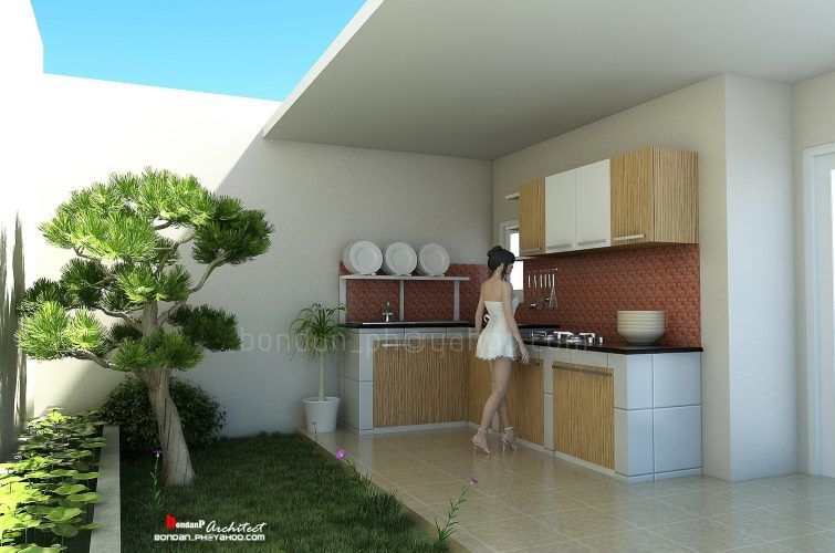 Detail Model Dapur Terbuka Rumah Minimalis Nomer 33