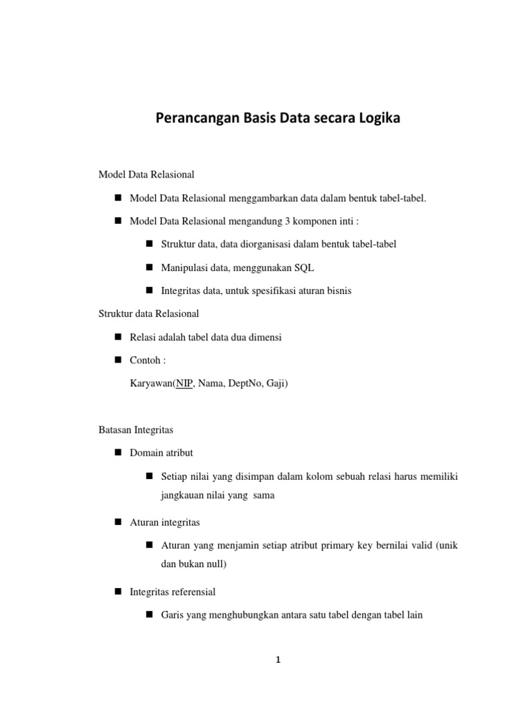 Detail Model Data Logika Nomer 30