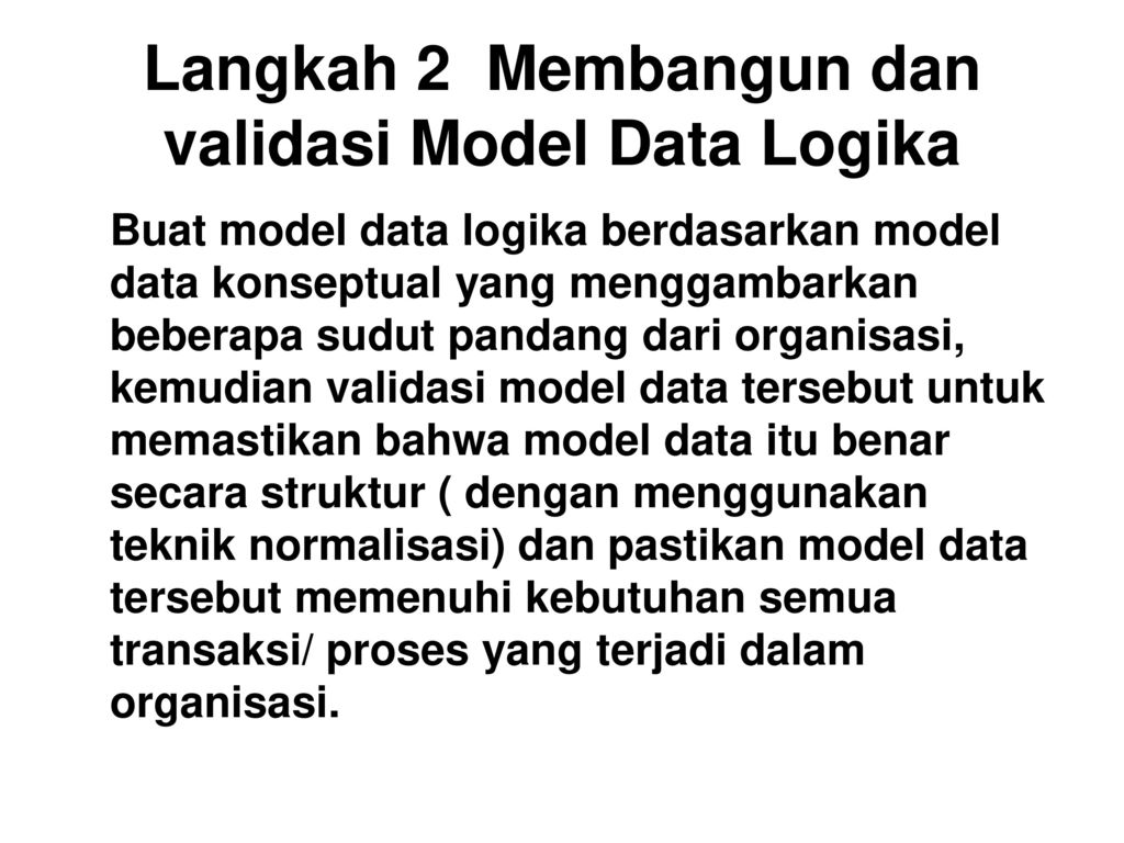 Detail Model Data Logika Nomer 7