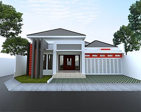 Detail Model Depan Rumah Minimalis Terbaru Nomer 18