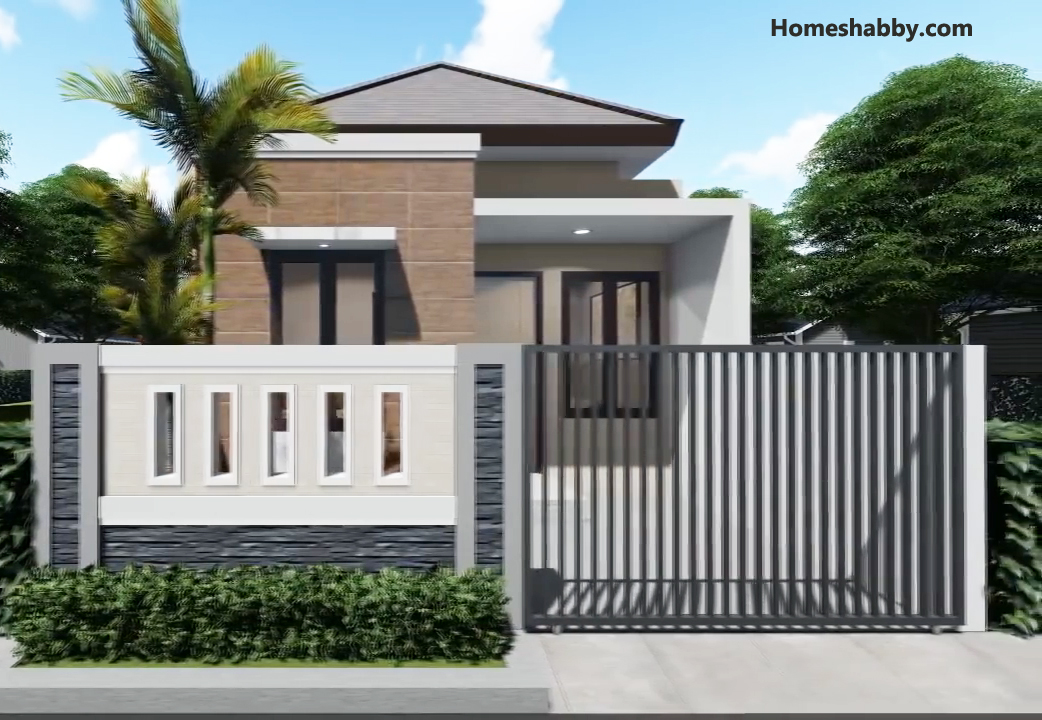 Detail Model Depan Rumah Minimalis Terbaru Nomer 38