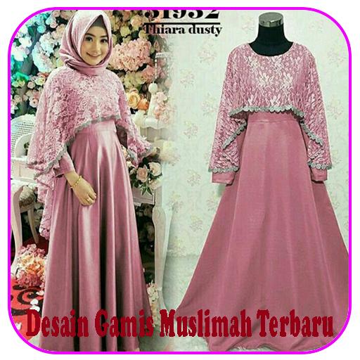 Detail Model Desain Gamis Terbaru Nomer 20