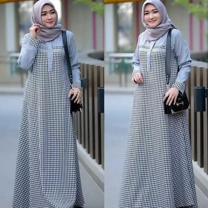 Detail Model Desain Gamis Terbaru Nomer 25