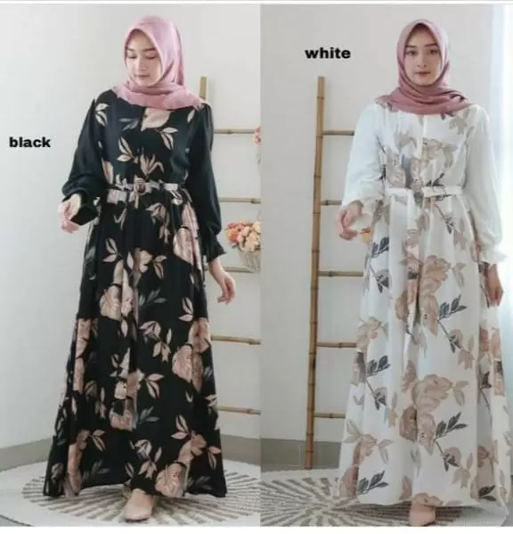 Detail Model Desain Gamis Terbaru Nomer 31