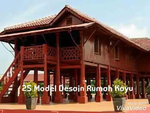 Detail Model Dinding Depan Rumah Kayu Nomer 10