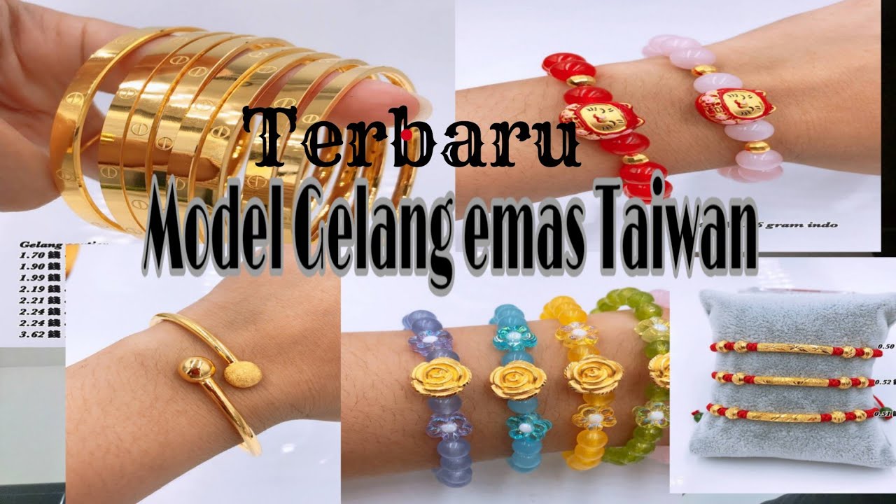 Detail Model Emas Gelang Terbaru Nomer 27