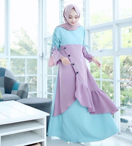 Detail Model Gambar Baju Gamis Nomer 25