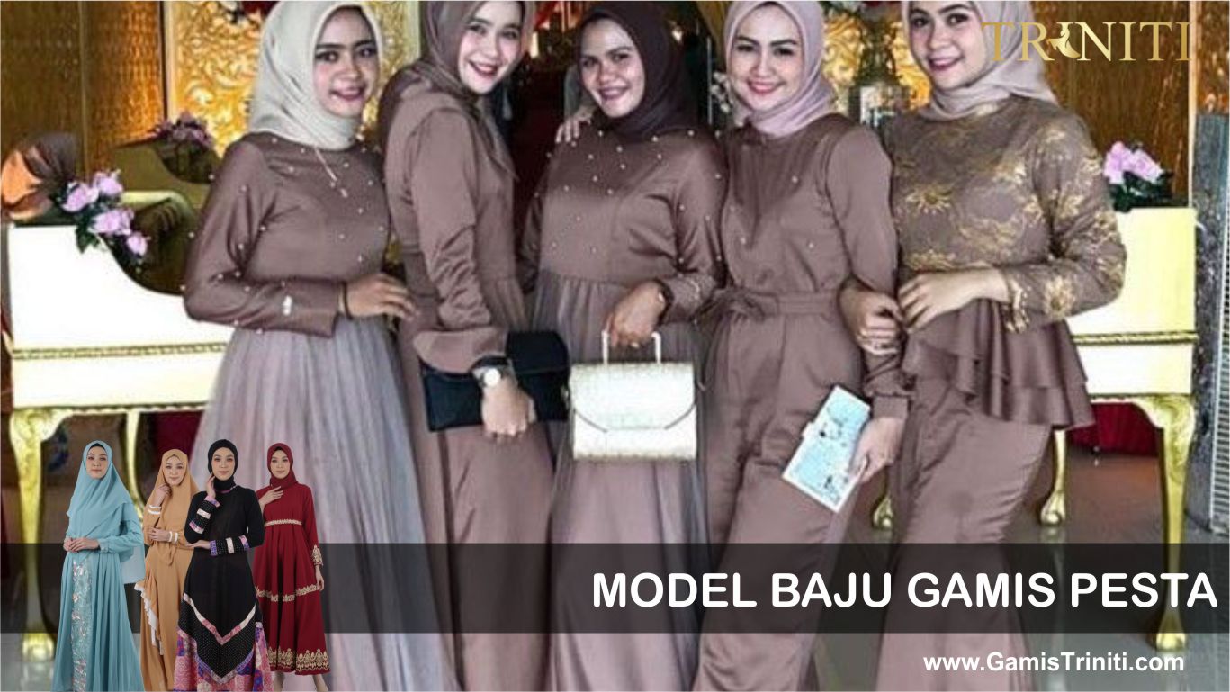 Detail Model Gambar Baju Gamis Nomer 30