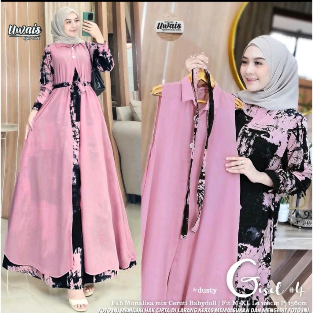 Download Model Gambar Baju Gamis Nomer 33