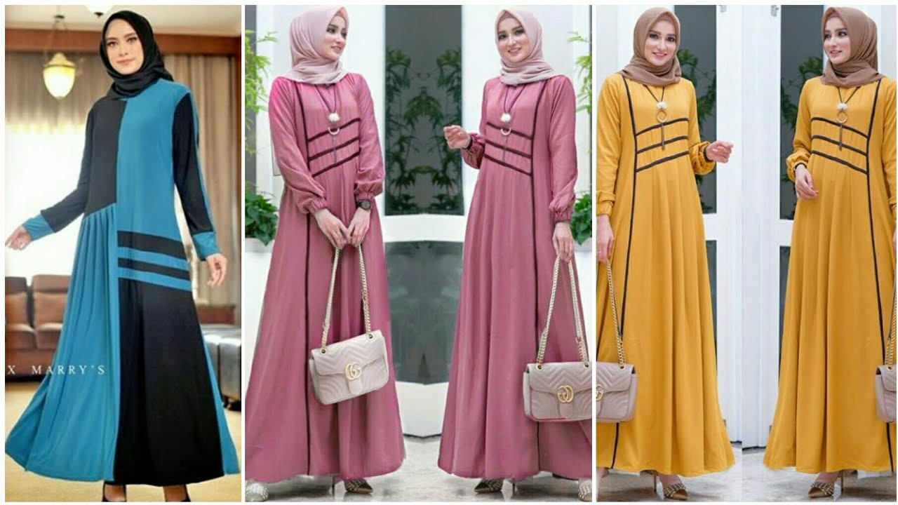 Detail Model Gambar Baju Gamis Nomer 36