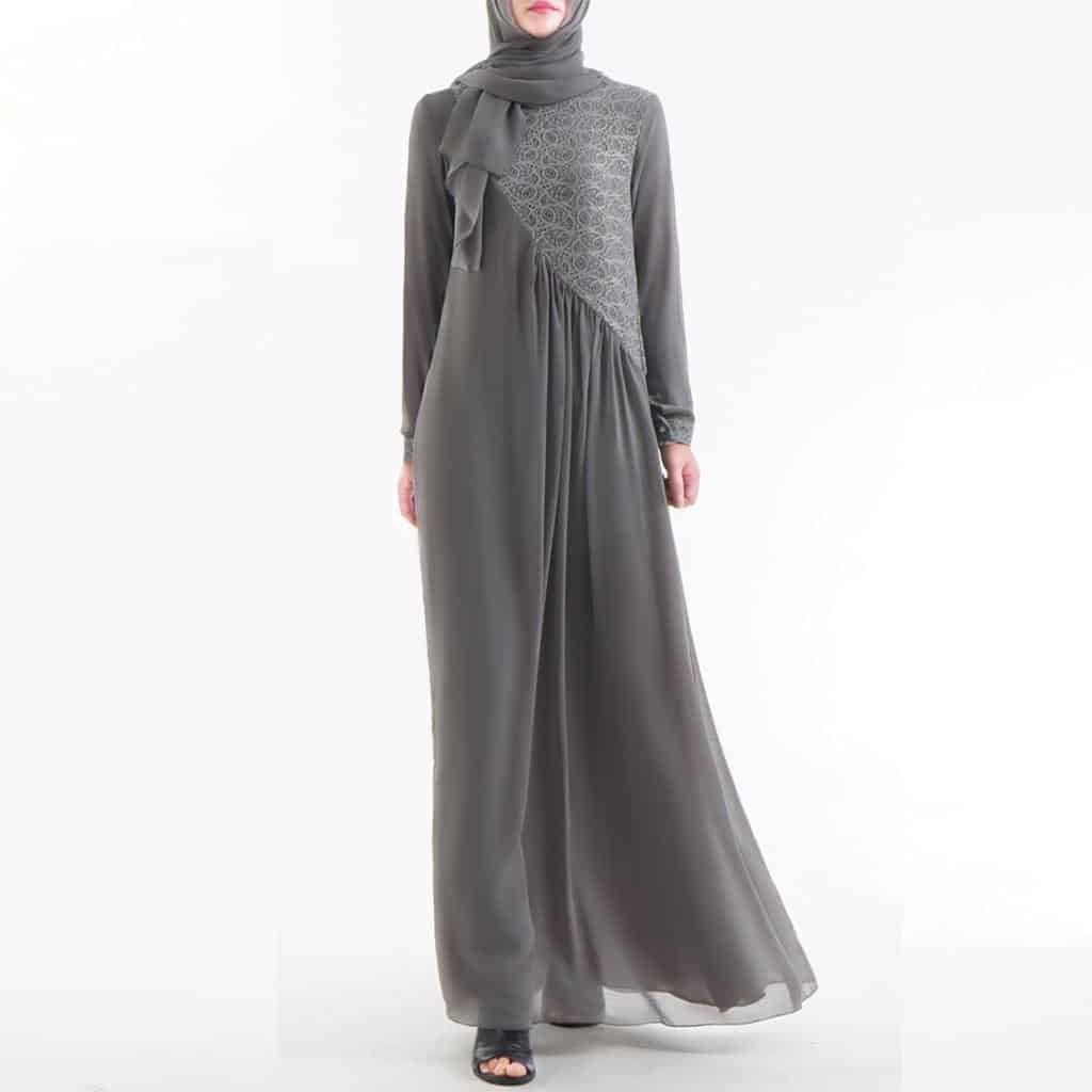 Detail Model Gambar Baju Gamis Nomer 40