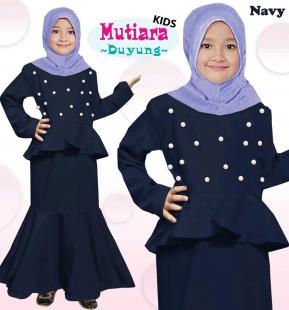 Detail Model Gamis Duyung Nomer 18