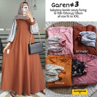 Detail Model Gamis Kain Kaos Nomer 48