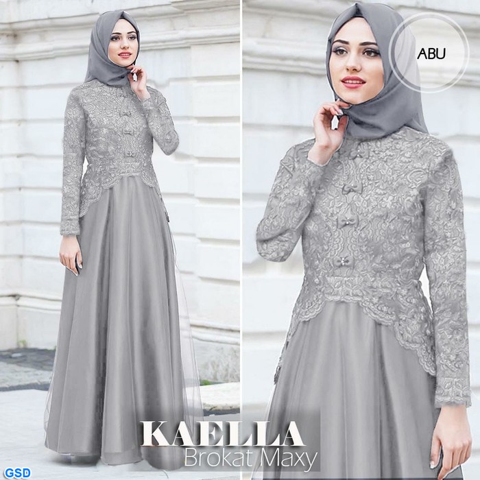 Detail Model Gamis Renda Nomer 17