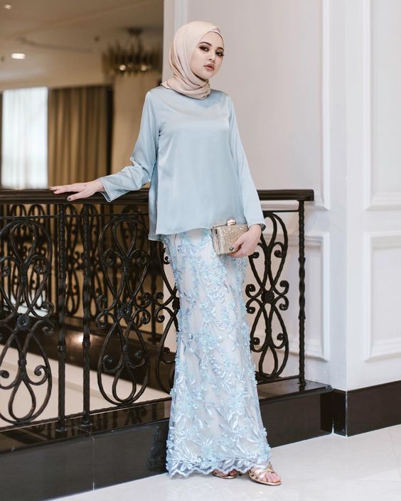 Detail Model Gamis Renda Nomer 25