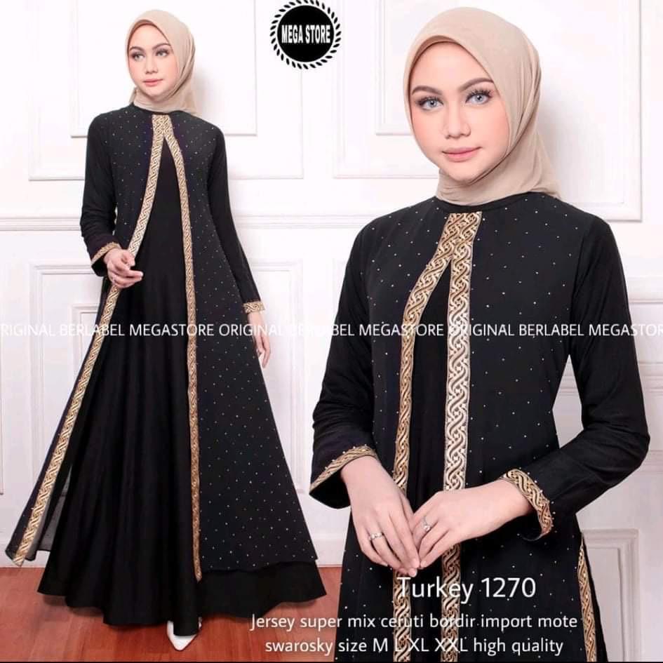 Detail Model Gamis Renda Nomer 42