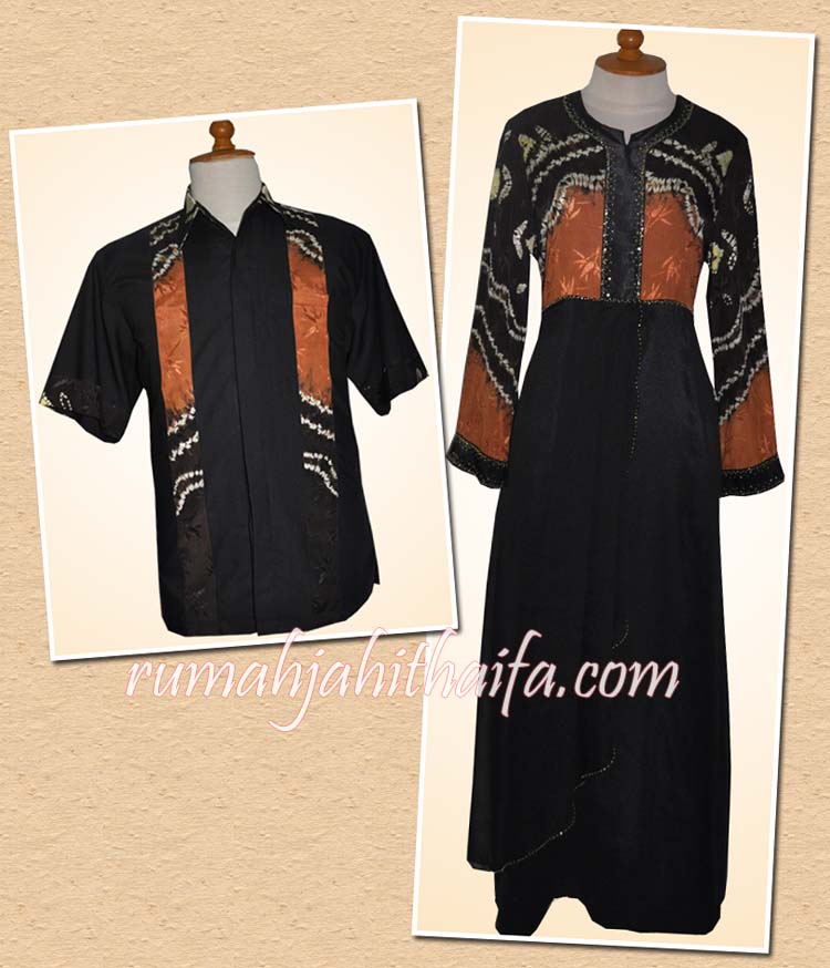 Detail Model Gamis Sasirangan Nomer 30