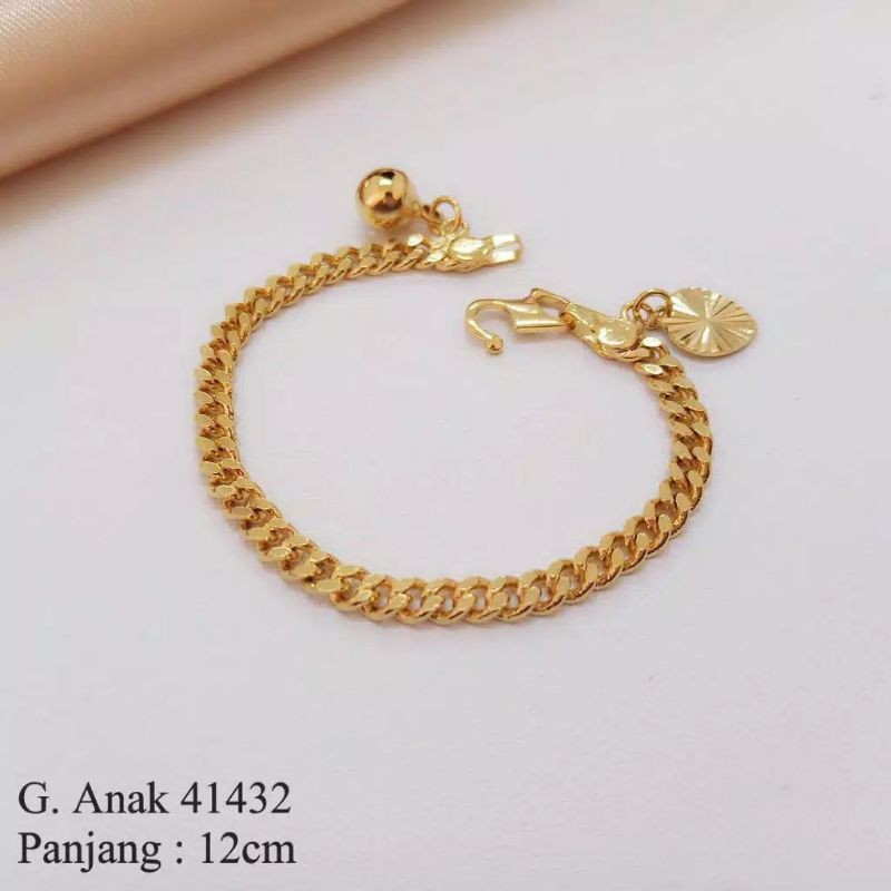 Detail Model Gelang Emas Anak Nomer 21