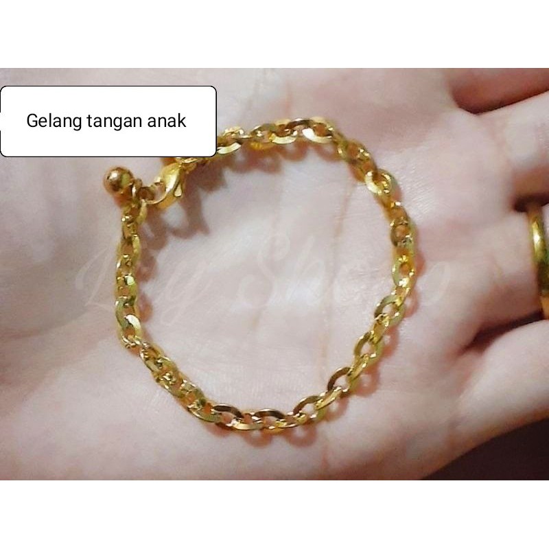 Detail Model Gelang Emas Anak Nomer 31