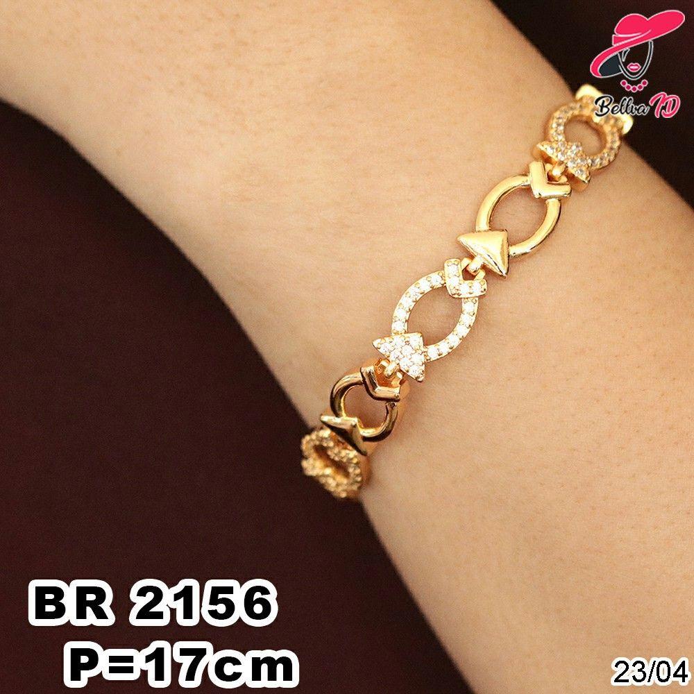 Detail Model Gelang Emas Batu Wanita Terbaru Nomer 18