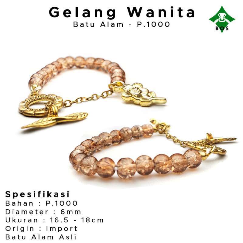 Detail Model Gelang Emas Batu Wanita Terbaru Nomer 38