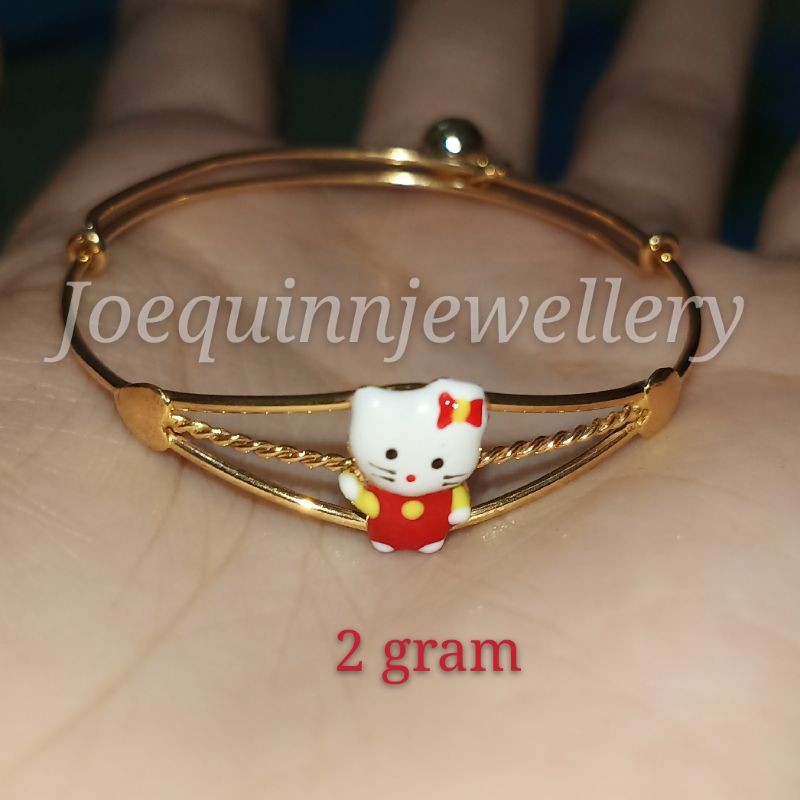 Detail Model Gelang Emas Bayi Nomer 26