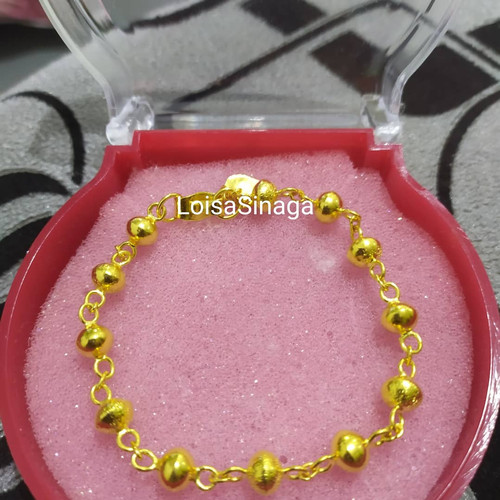 Detail Model Gelang Emas London Nomer 50