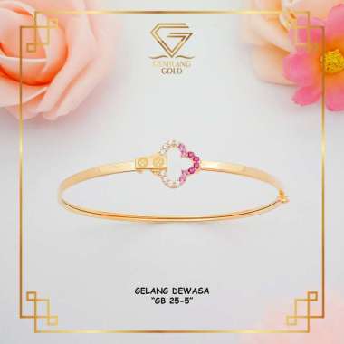 Detail Model Gelang Emas Modern Nomer 47