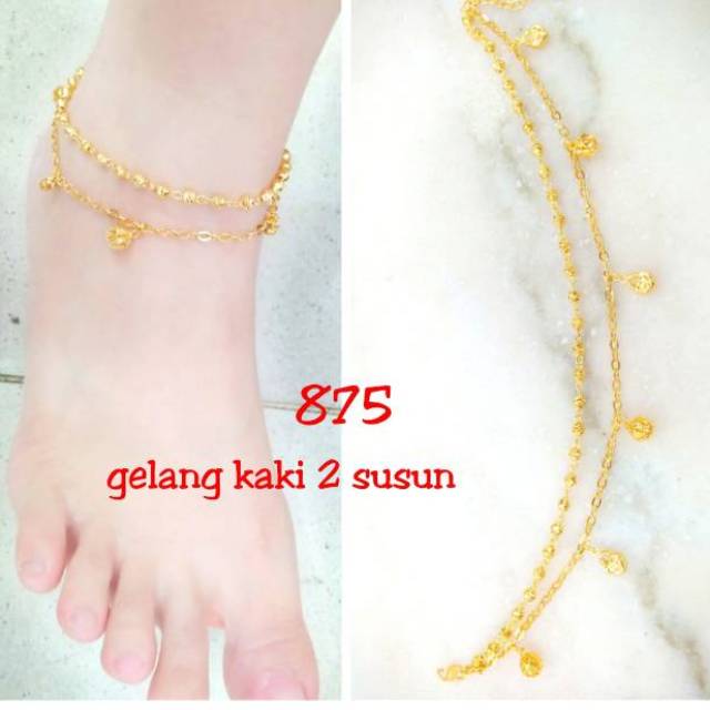 Detail Model Gelang Kaki Nomer 23