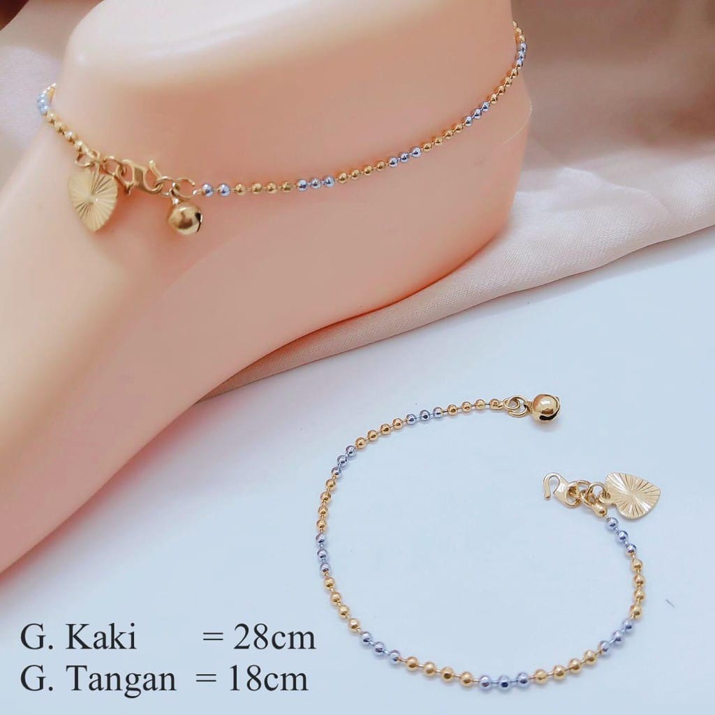 Detail Model Gelang Kaki Nomer 24