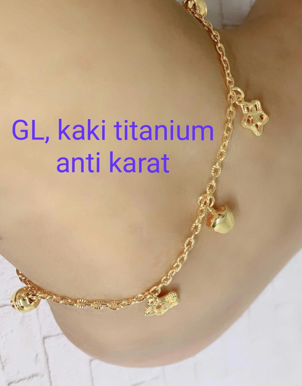 Detail Model Gelang Kaki Nomer 27