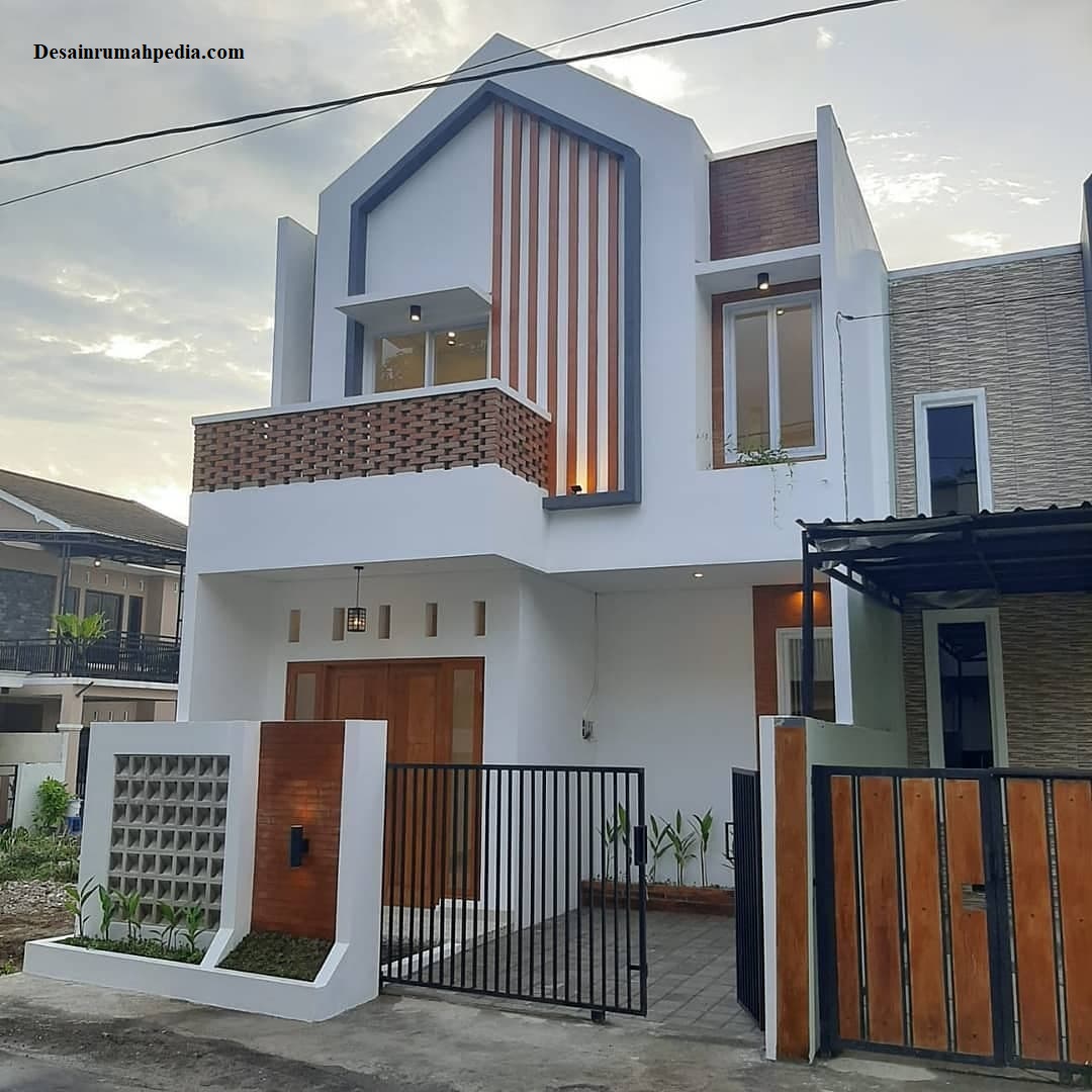 Detail Model Gerbang Rumah Minimalis Nomer 55