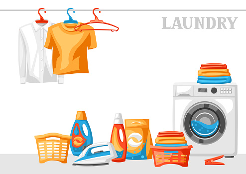 Detail Laundry Background Nomer 34